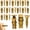 10pcs, variant on Short Expansion Screw 6x14mm for Cabinet Hinge Repair, Stripped Thread Restorer, Secure Fastener for Tile Stone Wood