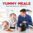 thumbnail image 3 of Dash Tasti-Crisp™ Electric Air Fryer Oven, 6 Qt. Family Size, 1700-Watt, Black, 3 of 10