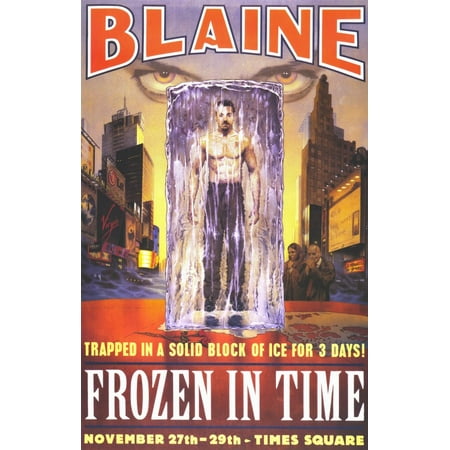 David Blaine: Frozen in Time (2000) 11x17 Movie
