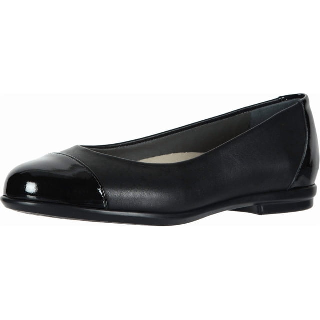 SAS Scenic Bailarina con Punta de Piel Premium Negra