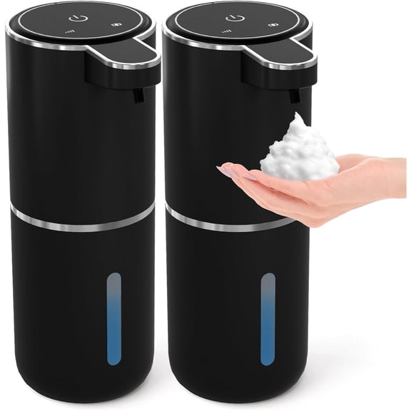 HEEYCEM Automatic Soap Dispenser Touchless,Liquid Hand Soap Dispenser 12.8oz USB 4levels Adjustable Dispenser Electric Wall Mounted Smart for Bathroom and Kitchen Dish Soap