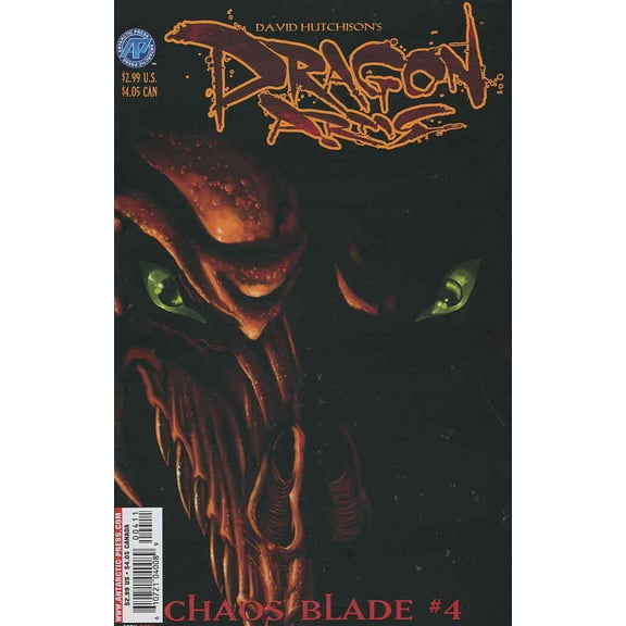 Dragon Arms: Chaos Blade #4 VF ; Antarctic Comic Book