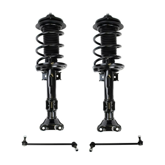 TRQ Front Suspension Kit Fits 2010-2014 Mercedes-Benz E350 2015-2017 E400 PSA40536