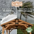 thumbnail image 2 of Backyard Discovery 16' x 12' Norwood Cedar Gazebo, 2 of 9