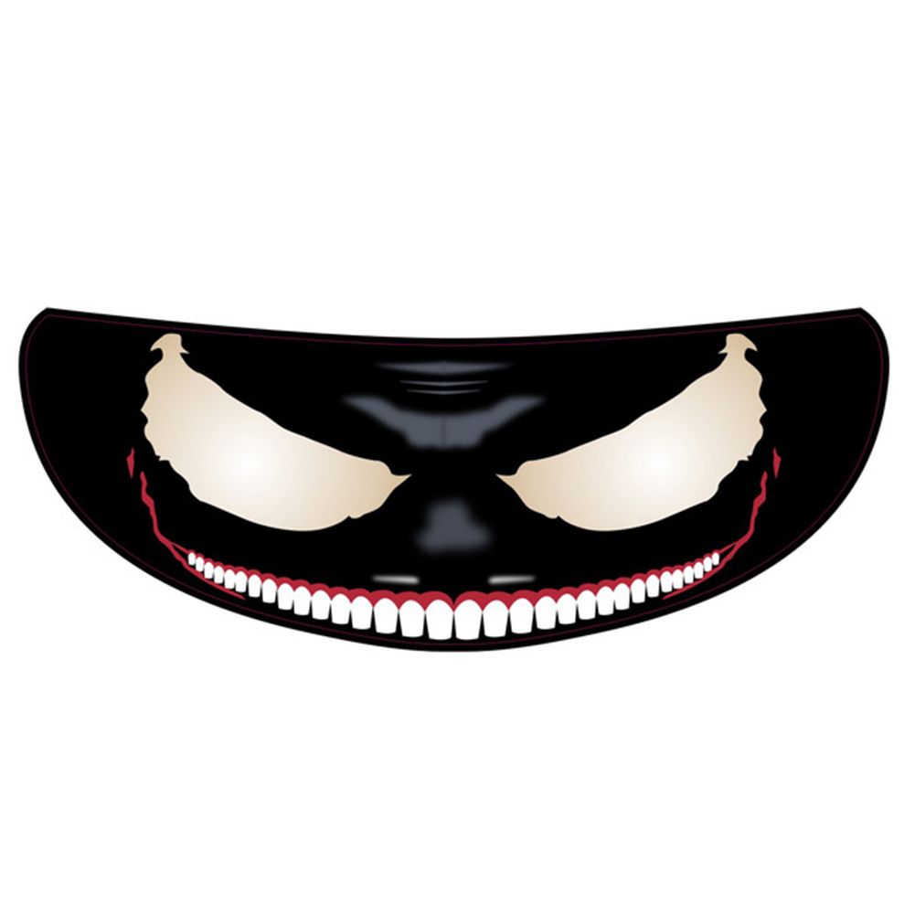Lens Mask Sticker Decoration Sticker Detachable Motorcycle Racing Lens Visor Sticker Cool ...