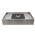 thumbnail image 3 of Ovalin Lavabo Rectangular Rubinett Acero Inoxidable 304 Satinado Lujo, 3 of 5