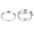 thumbnail image 4 of 5/8" Tube OD 316 Stainless Steel Compression Tube Fitting Sleeve, 2 Pack Double Ferrule Ring Tubing, Silver, 4 of 5