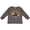 Charcoal Grey, variant on Inktastic Rodeo Team Roping Cowboy Boys or Girls Long Sleeve Toddler T-Shirt