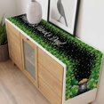 thumbnail image 5 of St. Patrick''s Day Table Runner 120 Inches Long Farmhouse Dress Scarves, Spring Shamrocks Green Gnomes Black Dining Tablerunner for Coffee Table/Kitchen Island/Party Décor, 13" x 120", 5 of 8