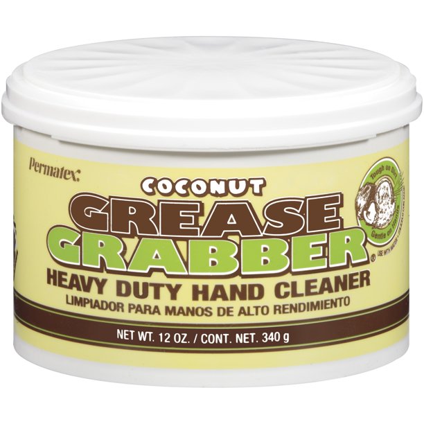 Permatex® Grease Grabber® 14112 Heavy Duty Coconut Hand Cleaner 12 Oz