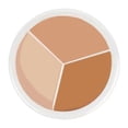 thumbnail image 4 of Crema correctora facial Tricolor para cubrir manchas, ojeras y marcas faciales., 4 of 12