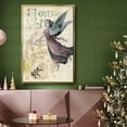 thumbnail image 6 of Christmas Greetings Collection B - Framed Gallery Wrapped Holiday Canvas - 17 x 25 - Gold Frame, 6 of 8