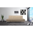 thumbnail image 2 of Sofa Cama Reclinable El Bazar Store Miami Beige terciopelo, 2 of 7