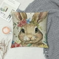 thumbnail image 2 of PHYHOO Easter Pillow Covers Easter Eggs Bunny Decor for Throw Pillows Covers Spring Farmhouse Pillow Covers Decor Couch Living Room White, 2 of 5