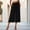 Black high waisted wide leg capri pants a1, variant on Cagogo High Waisted Wide Leg Capri Pants for Women Summer Casual Loose Flowy Palazzo Trousers Beach Vacation Lounge Solid Pants Fashion Clothes, Black M