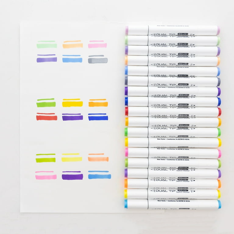 Mildliner Brush & Pen Dual Tip Marker - Mystery Color