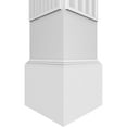 thumbnail image 5 of Ekena Millwork 12"W x 10'H Craftsman Classic Square Non-Tapered Zion Fretwork Column w/ Mission Capital & Mission Base, 5 of 8