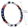 thumbnail image 4 of Lce Hockey 14.5 Inch Printing PVC Leather Steering Wheel Covers Car Wheel Cover Auto Accessories, 4 of 6