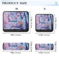 thumbnail image 3 of 2-Pack Seat Belt Covers with Flannel Seatbelt Shoulder Strap Case Adjustable Straps Soft Padding for Car Whimsical Candyland Scene Medium, 3 of 8