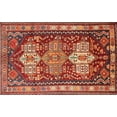 thumbnail image 1 of Ahgly Company Machine Washable Indoor Rectangle Traditional Tiger Orange Brown Area Rugs, 7' x 10', 1 of 7