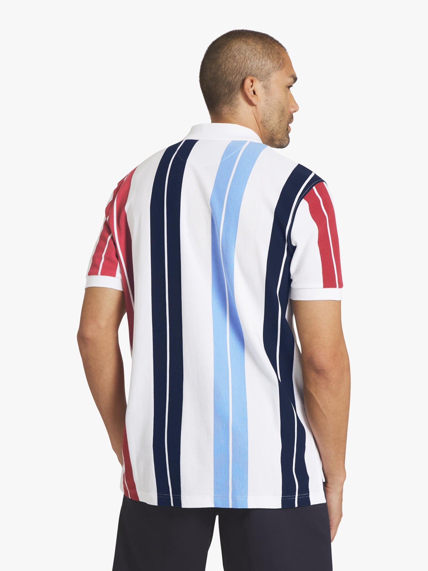 Chaps Men's Striped Pique Polo, Sizes S - 2XL