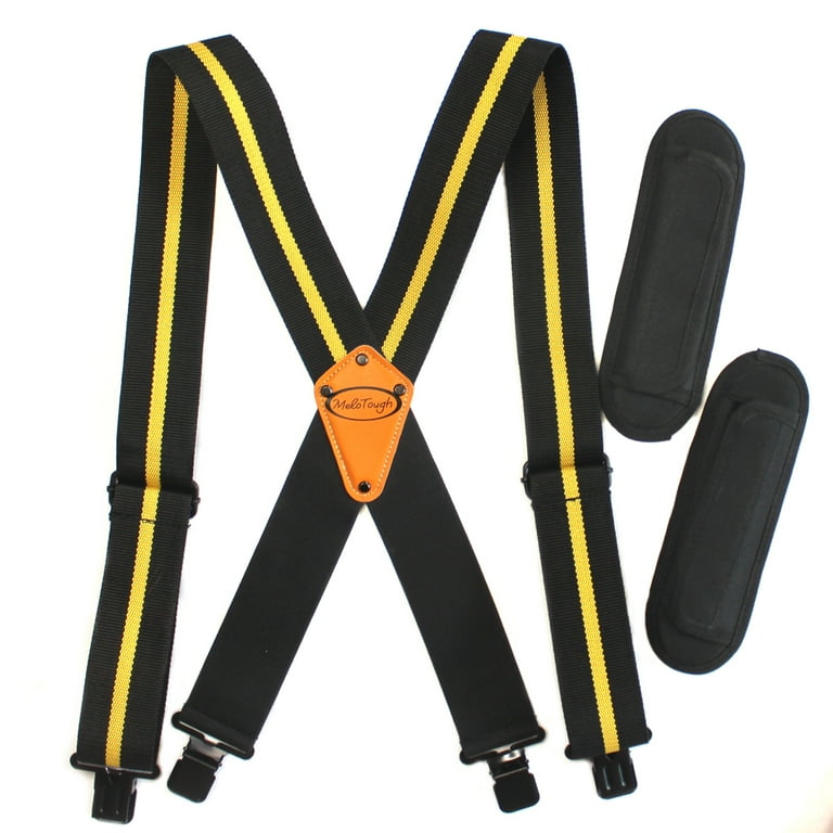 Tool Belt Suspenders with Shoulder Pads