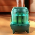 thumbnail image 4 of Arestory Portable Mini Humidifier, Small Cool Mist Humidifier , USB Personal Desktop Humidifier for Car Office Home Travel, Auto Shut-Off, 2 Mist Modes, Super Quiet(Green), 4 of 8