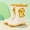 Beige, variant on YUEXIAN Toddler Rain Boots Easy-on Kids Girls Boys Waterproof Rain Shoes for Outdoor Garden