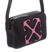 Off-White™ Metropolitan Leather Camera Bag, Black