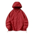 thumbnail image 1 of pstuiky camisas de hombre de manga larga, Chaqueta protectora de verano con capucha y protector solar de manga larga para hombre, ideal para deportes al aire libre y secado rápido. l, 1 of 5