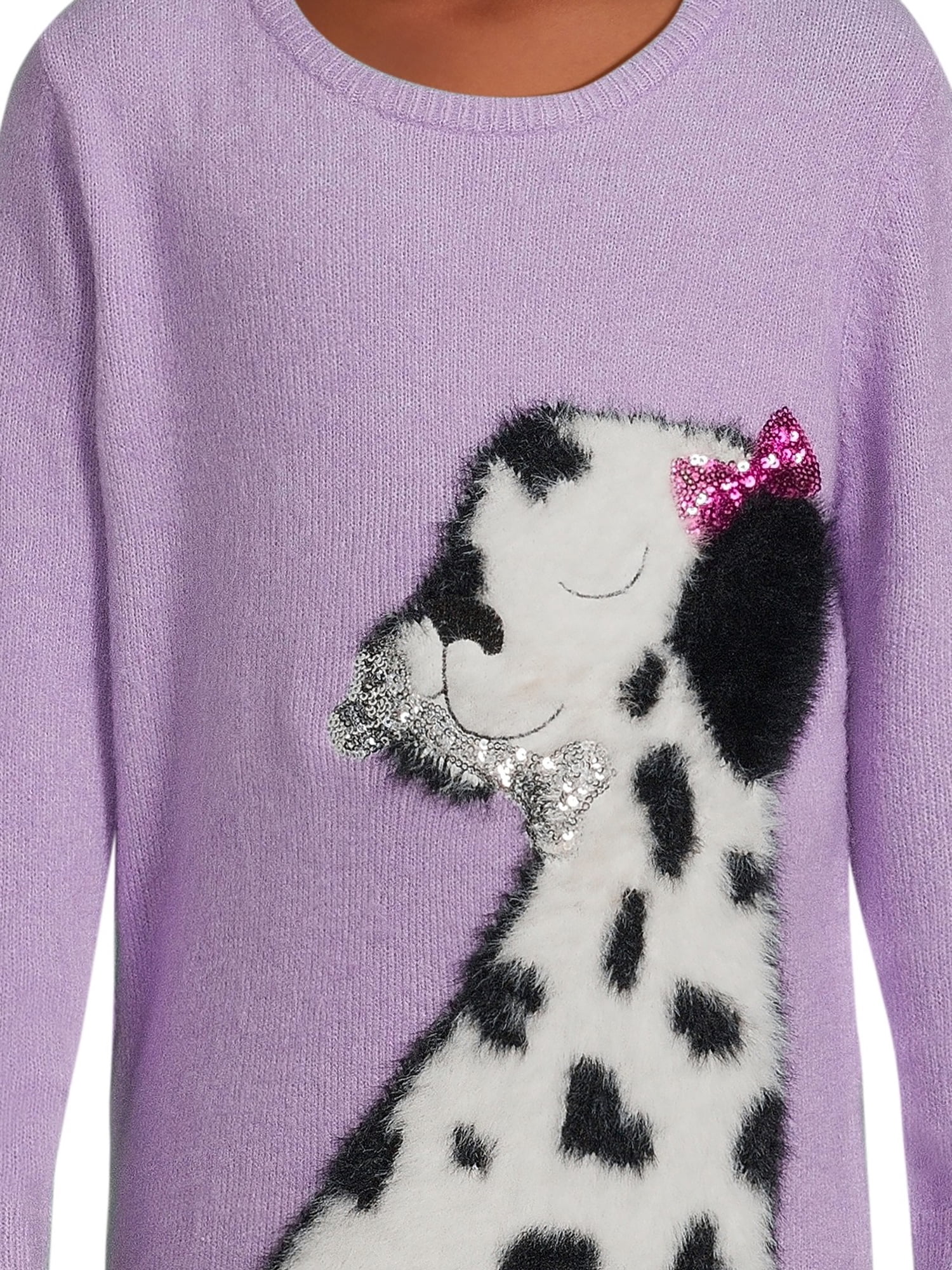 Nik and Leksi Girls Embellished Sweater Pullover, Sizes 4-16