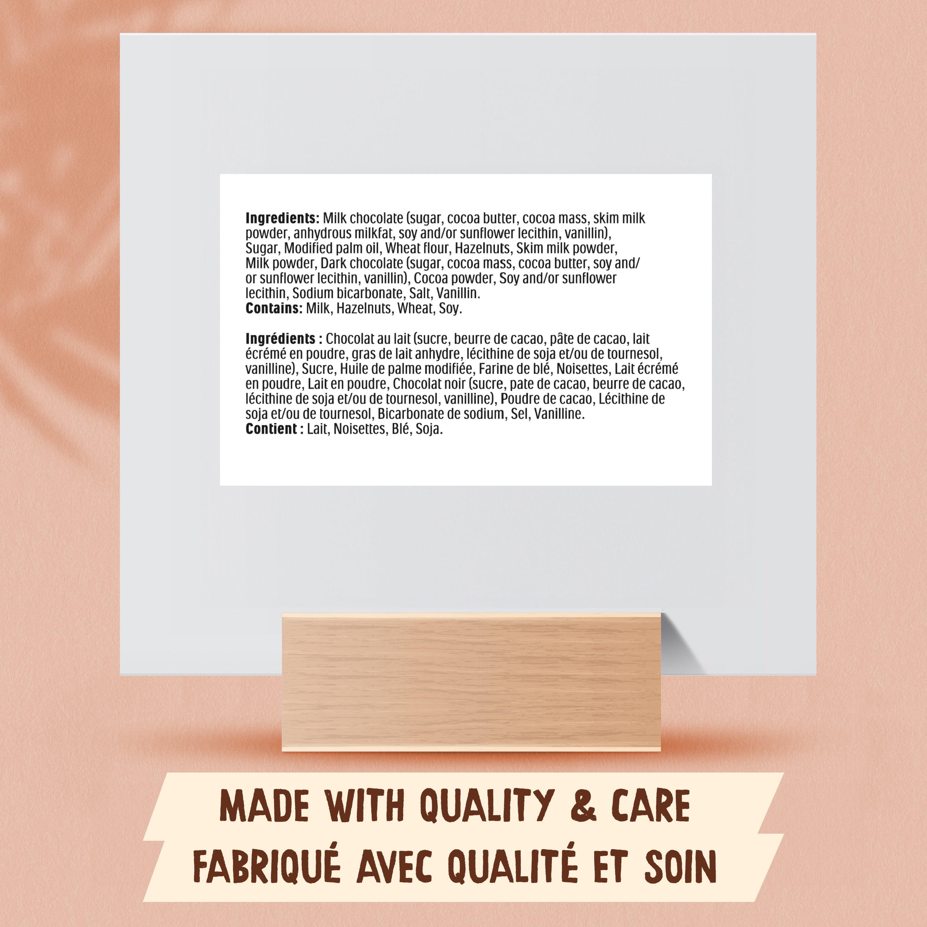 KINDER BUENO Mini Milk Chocolate and Hazelnut Cream Candy Bars, 27 Individually Wrapped Chocolates Per Bag, 145g