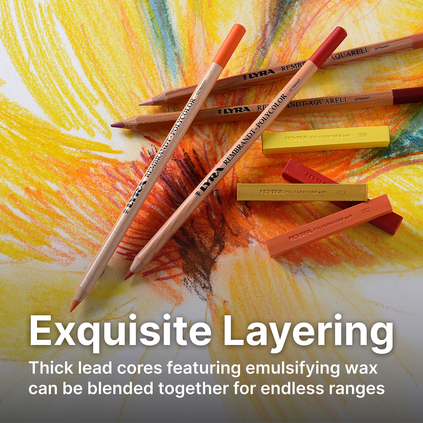 Lyra Aquarell Colored Pencil Set, 24-Colors