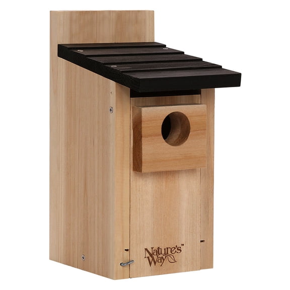 Nature's Way Bird Products CWH3 Cedar Bluebird Box House