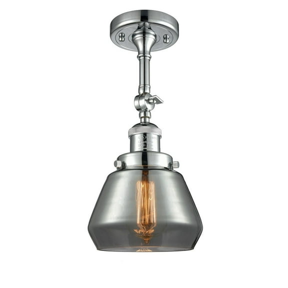 1 Light Vintage Dimmable Led Semi-Flush Mount