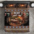 thumbnail image 2 of Scotland Christmas Bedding Set Merry Yule Log LT14, 2 of 7