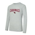 thumbnail image 2 of Men's Concepts Sport Cardinal/Heather Gray Arizona Cardinals Regulate Long Sleeve T-Shirt and Plaid Pant Set, 2 of 5