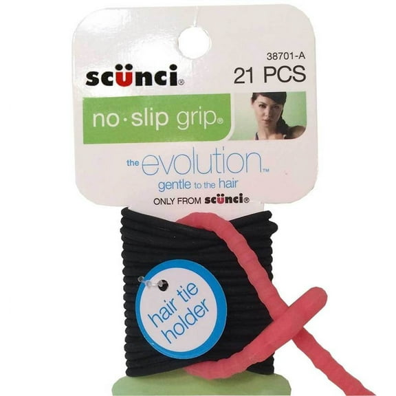 Scunci - No Slip Grip Evolution Ponytail Holder Assorted Colors - 21