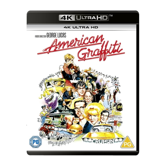 American Graffiti (4K Ultra HD) Mackenzie Phillips Harrison Ford Richard Dreyfuss Bo Hopkins