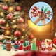 thumbnail image 5 of 5/10 unidades de juguetes de de silicona, muñecos de cuna de Navidad, muñecos de Santa Claus, de reno para niños, 10pcs, 5 of 10