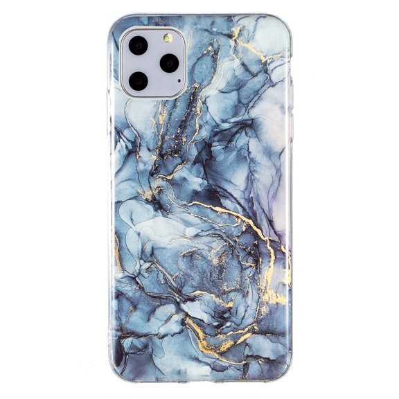 Dteck for iPhone 11 Pro Case,Shockproof Luxury Marble Design Pattern Soft TPU Silicone Lightweight Slim Fit Phone Cover,Gray Marble