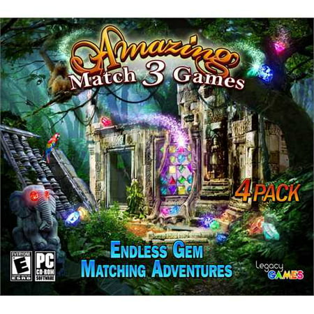 Endless Gem Matching Adventures (PC CD) (Best Adventure Computer Games)