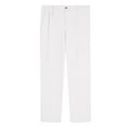 thumbnail image 6 of Men's Cotton Linen Elastic Waist Solid Color Casual Pants, Breathable Comfortable Trousers for Daily Relaxation and Wear,White,M, 6 of 6