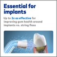 thumbnail image 5 of Puntas de repuesto originales para limpiador de placa dental, repuesto para irrigador bucal, básico, (paquete de 3), 1 unidad, color aleatorio, 5 of 5