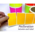 thumbnail image 3 of Next Day Labels, 3 X 2 Rectangle Inventory Color Coding Labels, 250 Per Roll Fluorescent Red, 3 of 6
