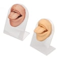 thumbnail image 1 of Silicone Tongue Mouth Model, 3D  Tongue Model Soft With Stand For Salon, 1 of 8