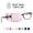 Dusty Rose, variant on Astropic Eye Patch Medical | 2Pcs Large Silk Eye Patches for Adults Kids | Eye Patch for Glasses | Over Glasses Eyepatch for Lazy Eye, Double Vision, Amblyopia and After Surgery (Large, Brown)