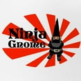 thumbnail image 2 of CafePress - Ninja Gnome - Adjustable Unisex Printed Trucker Hat with Mesh Back, 2 of 8
