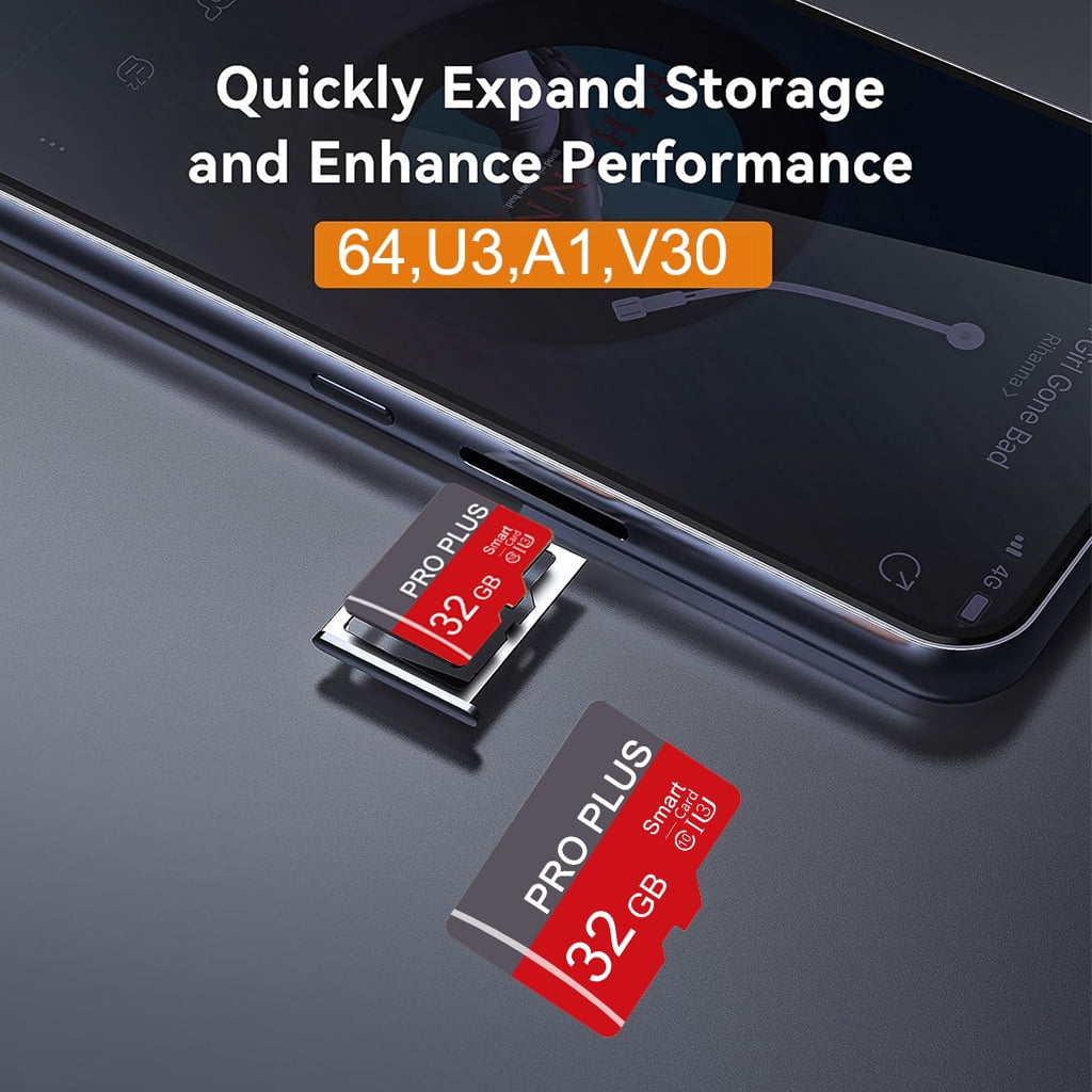 Memory Card 128GB/64GB/32GB/16GB/8GB/4GB/2GB/ Adapter - A1 C10 Class 10 UHS-I, 4K Ultra HD Video Support for Tablet, Camera
