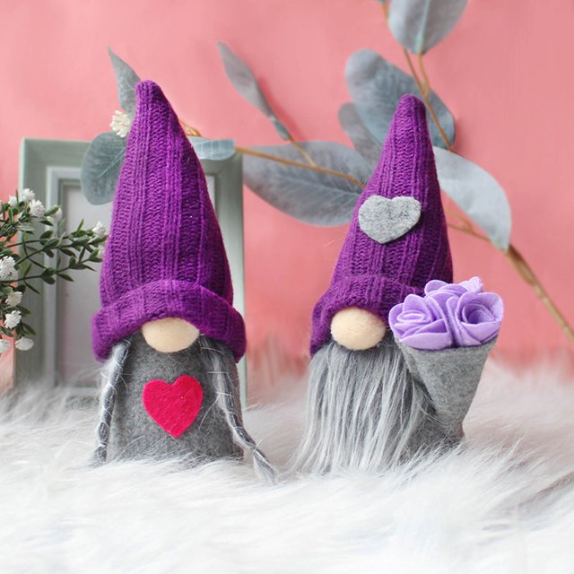 Conjunto de Adornos para Hogar onlyliua con Muñecos Enanos Sin Rostro